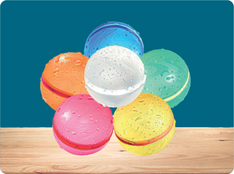 Splash Water Silicon Ball
